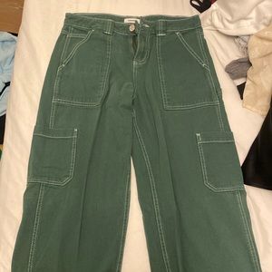 Garage green cargo pants